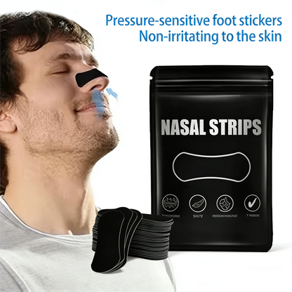 30/60/90/150/300Pcs Sleep Nasal Strips Set Anti Snoring Nose Strips Breathable Comfortable Improve Breathe Nose Patch Sleep Aid