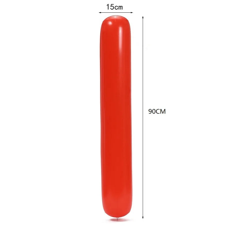 3/6pcs 90cm Inflatable Toy Sticks Children's Toys Parent-Child Activities Intelligent Sensory Props Party Cheer Sticks Outdoor