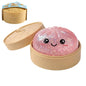 1-12Pcs Glitter Dumpling Glitter Dumpling Squishy with Box Dumplings Sensory Squeeze Toy for Stress Relief Birthday Gift