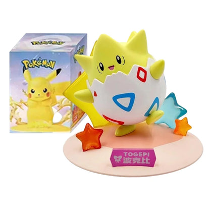 12 Pokémon Action Dolls Pikachu Blind Box Anime Models Desktop Decorations Pokémon Toys Children's Birthday Gifts