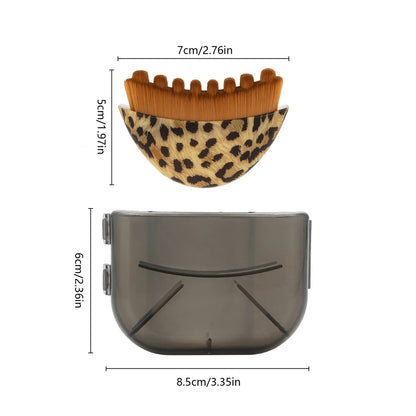 Portable Lymphatic Contour Face Brush,Facial Sculpting Guasha Massager,Lymphatic Drainage Massager Skin Scraping Facial Brush