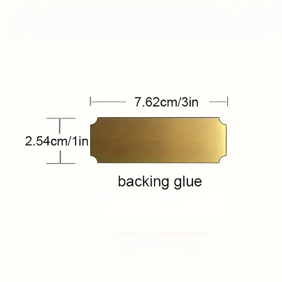 Engraved Name Plates, 1" x 3" Personalized Name Plate, Trophy Plates Engraved, Brass Plaque, Custom Name Plate