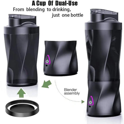 Juicer Machine Kitchen Accessories Battery Extractor Portable Blender Cold Press Smoothie Water Bottles Fruit Slow Blenders
