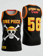 2026 Summer One Piece Retro Cosplay Vest Men's Oversize 3D Printed Sleeveless T-shirt Family Unisex Children Sports Shirt