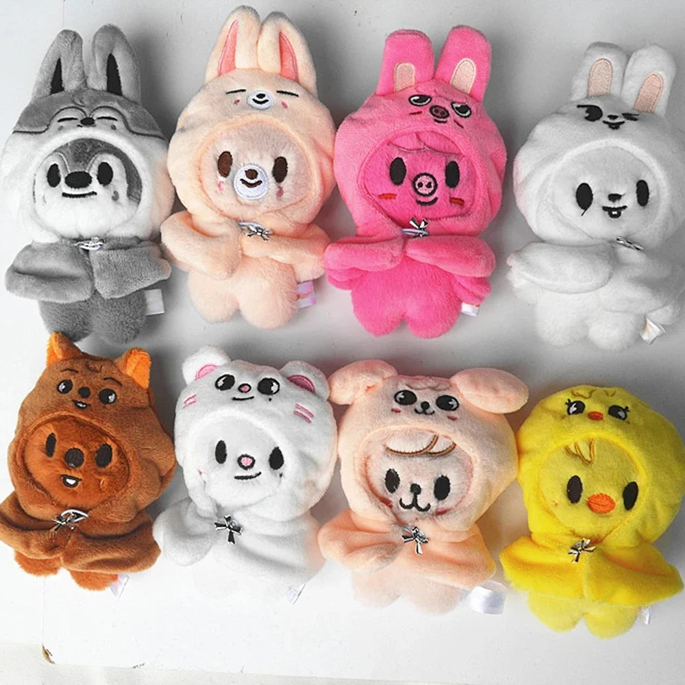 70style 10/20cm Skzoo Plush Toy Kawaii Skzoo Stray Kids Wolf Plush Cartoon Stuffed Animal Doll Kawaii Companion Toys Giftids