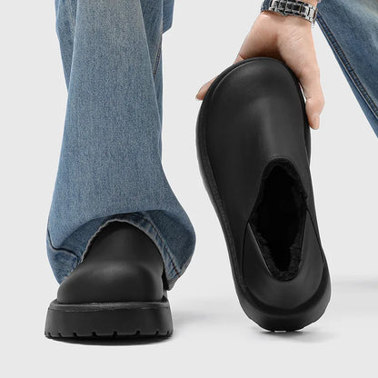 DIMANYU Men's Loafers Slip On Thick Platform Casual Shoes Men Non-slip Comfortable Moccasins Streetwear Footwear Men