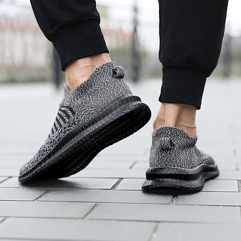 Large Size Casual Sneakers Men'S Sports Shoes Fashion Easily Breathable Men Platform Sneakers Comfortable Running Mens Shoes
