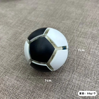 2026 New Football Pressing Ball Decompression Toy Football Pinching Music Keychain Bag Pendant Football Match Fans Surrounding