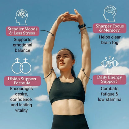 Hormone Balance Probiotic, Supports Menopause Balance, Relieves Fatigue, Mood Swings, Improve Digestion & Metabolism