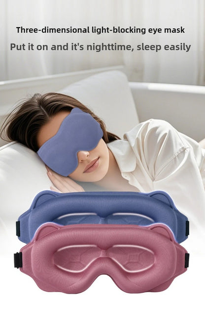 3D Sleeping Mask Block Out Light Sleep Mask For Eyes Soft Sleeping Aid Eye Mask for Travel Eyeshade Night Blindfold Eyepatch