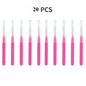 20/50PS Portable Mini Eyebrow Brushes Disposable Eyelash Brow Lifting Brush Applicators Lash Extension Comb Beauty Makeup Tools
