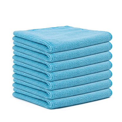 1/5/10/20pcs Kitchen Towel, Ultra-fine Fiber Light Gray Cleaning Cloth Set, Absorbent, Soft and Stain-removing Cloth Wholesale