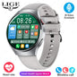 LIGE Men's Smart Watch Outdoor Sports Watches Heart Rate Blood Oxygen Monitoring Motion Trajectory Bluetooth Call Smartwatch