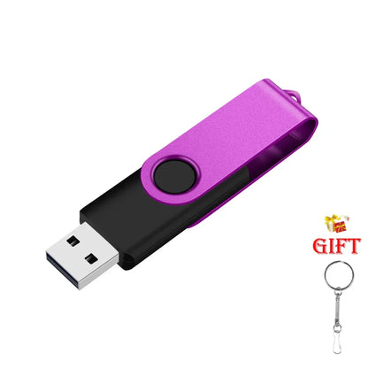 128GB USB 2.0 Flash Drive 64GB Pen Drive 16GB Pendrive 32GB Disk On Key USB Stick 4GB Memory Flash Disk Real Capacity Promotion