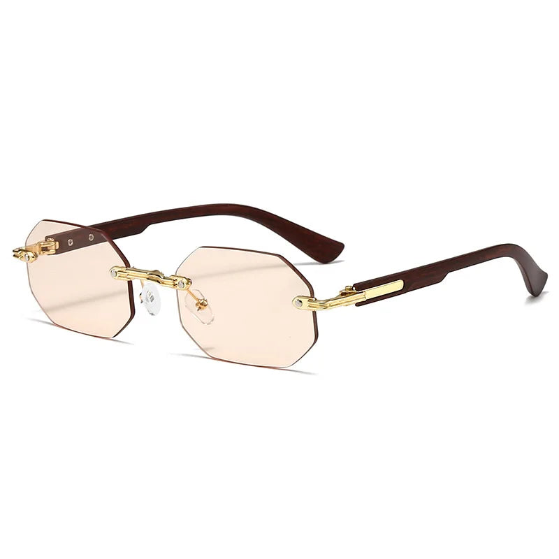New Vintage Elliptical Sunglasses Women Men Polygon Sun Glasses Female Oval Eyewear Sunglasses for Male Female Eyeglasses