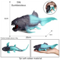 Oenux Simulated Insect Mouse Lizard Sea Animal Models Realistic Dolls Soft Rubber TPR Material Collectibles Halloween Prank Toys
