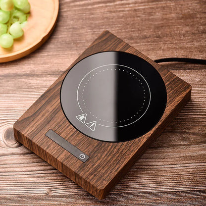 100°C Cup Heater Mug Warmer Hot Tea Makers Automatic Warmer Coaster 5 Gear Temperature Cup Heaters Coffee Milk Tea Heating Pad
