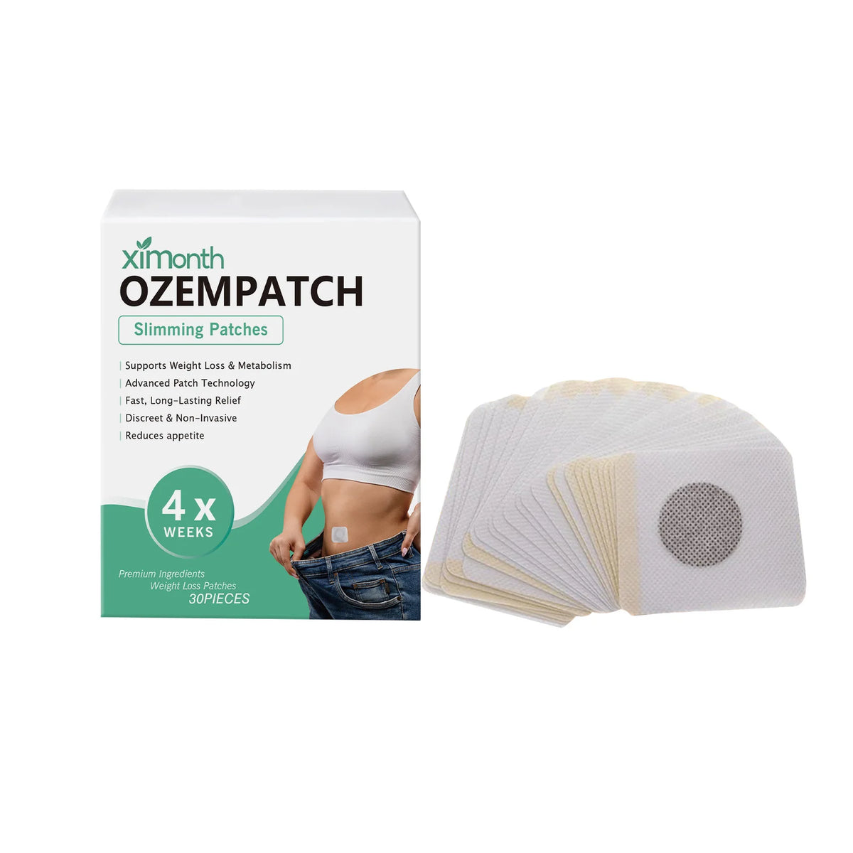 Herbal Navel Patch Promote Metabolism Burn Fat Improve Gastrointestinal Circulation Eliminate Edema Body Detoxification Stickers