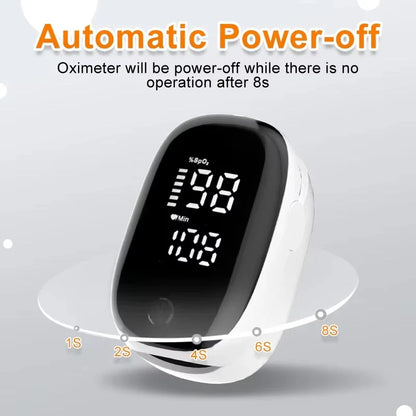 Finger Pulse Oximeter Medical Portable blood oxygen oxymetre Heart Rate Saturation Meter OLED Oximetro de dedo LED Display