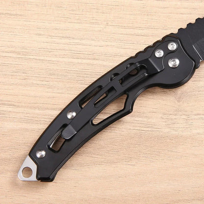 NEW Stainless Steel Folding Knife With Keychain Outdoor Carrying Knife Sharp Pocket Knife Fruit Knife Folding Knife Outdoor Tool
