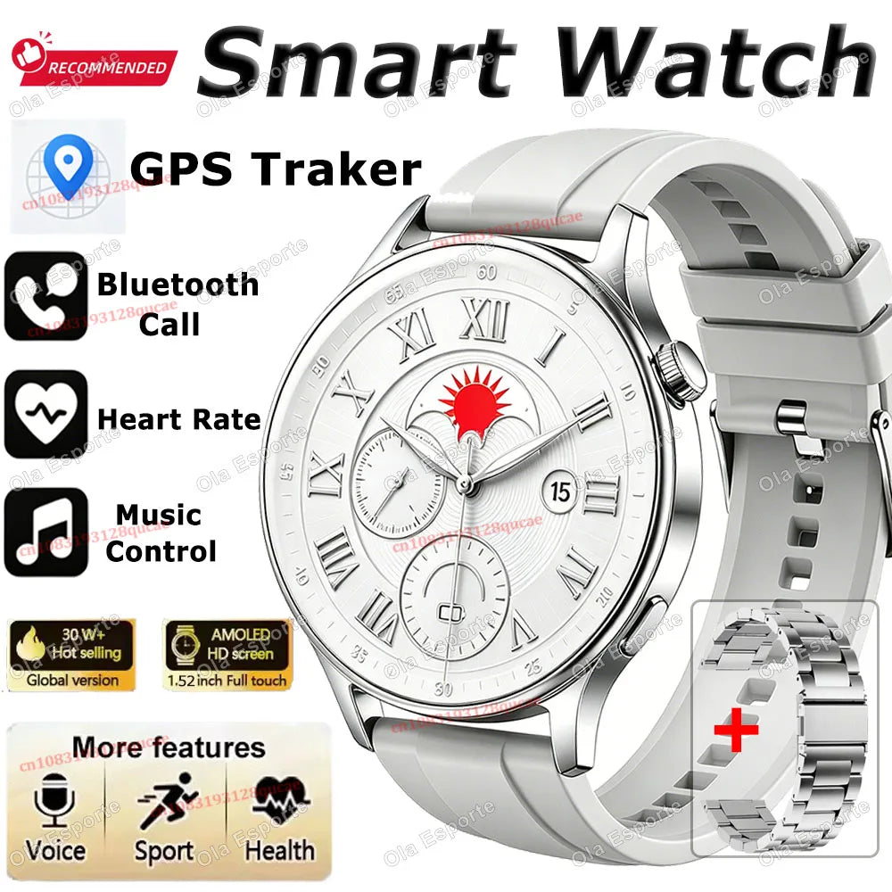 Watch 5 Pro for for Men Smart Watch Bluetooth Call Sports Fitness Men's Wristwatch Heart Rate Monitor Waterproof Smartwatch Hw12