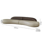 Italian Luxury Curved Sofa Modern Simple Hotel Homestay Lounge Office Sofa Designer Office Furniture أثاث مكتبات FYOS