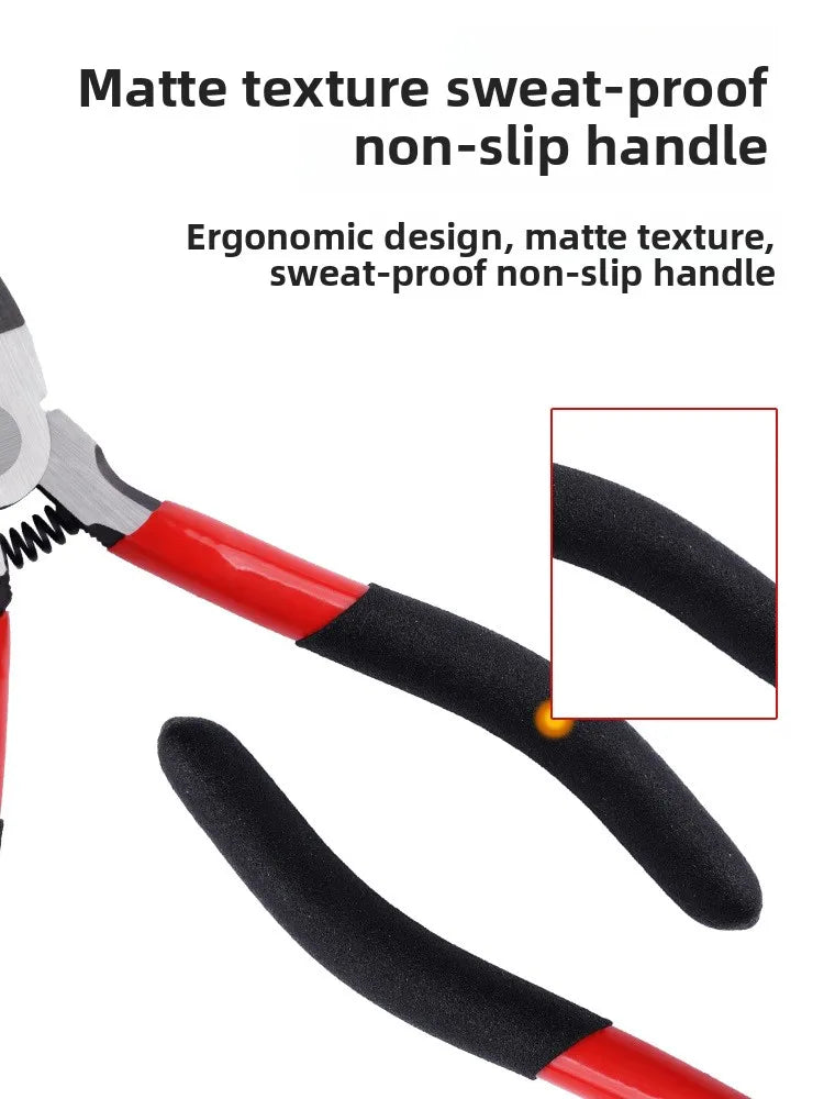 Precision Flush Cutter Sharp Diagonal Cutting Pliers for Metal Wire Cable Plastic Gate Electronics Repair DIY Tool