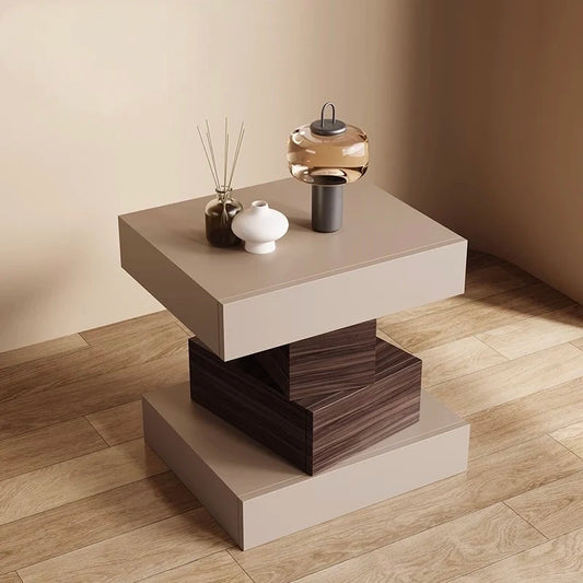 Modern Luxury Nightstands Unique Design Bedroom Multifunctional Nightstands With Storage Space saving Mesita De Noche Furniture