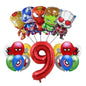 Avengers Marvel Party Decorations SuperHero Theme Tableware Kit Balloon Deco Happy Birthday Banner Supplies for Boys Favors Gift