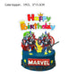 Avengers Marvel Party Decorations SuperHero Theme Tableware Kit Balloon Deco Happy Birthday Banner Supplies for Boys Favors Gift