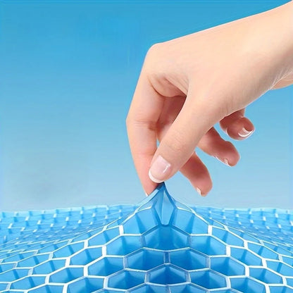 Gel U-shaped Seat Cushion,for Long Sitting Comfortable Soft Gel Seat Cushion,Multifunctional Ergonomic Fit Chair Cushion