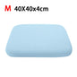 Anti-Slip 4cmThick Seat Cushion Ultra Soft Breathable Car Seat Pad Rebound Memory Foam Office Chair Pad Home Textile