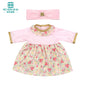 Fits 17-18inch American Doll and New Born Doll Clothes Fashion Dresses, Hooded Jumpsuit, Cardigan Strap Skirts Toys Gifts