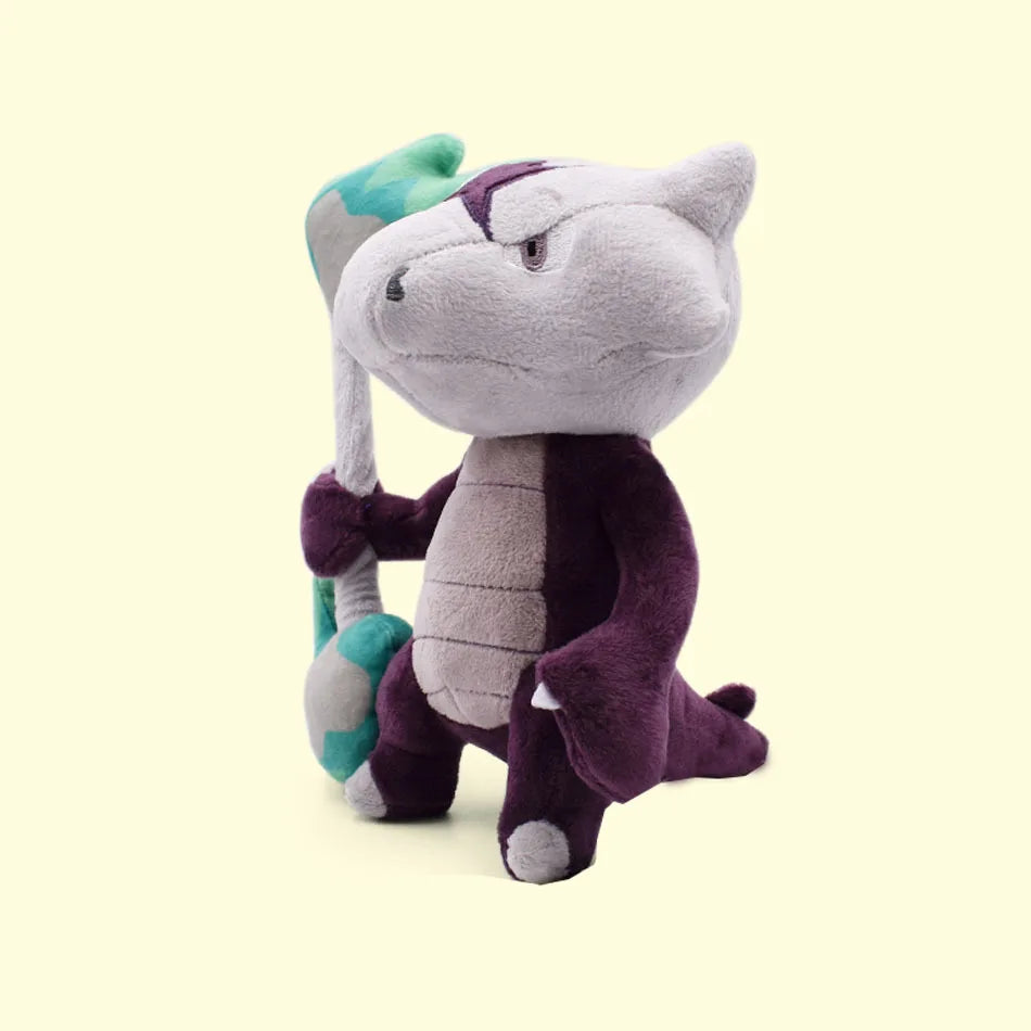 Anime 25cm Sitting Cuties Ponyta（Galarian Form） Soft Stuffed Doll Plush Toys Birthday  & Easter  Stuffer Gift for Kids