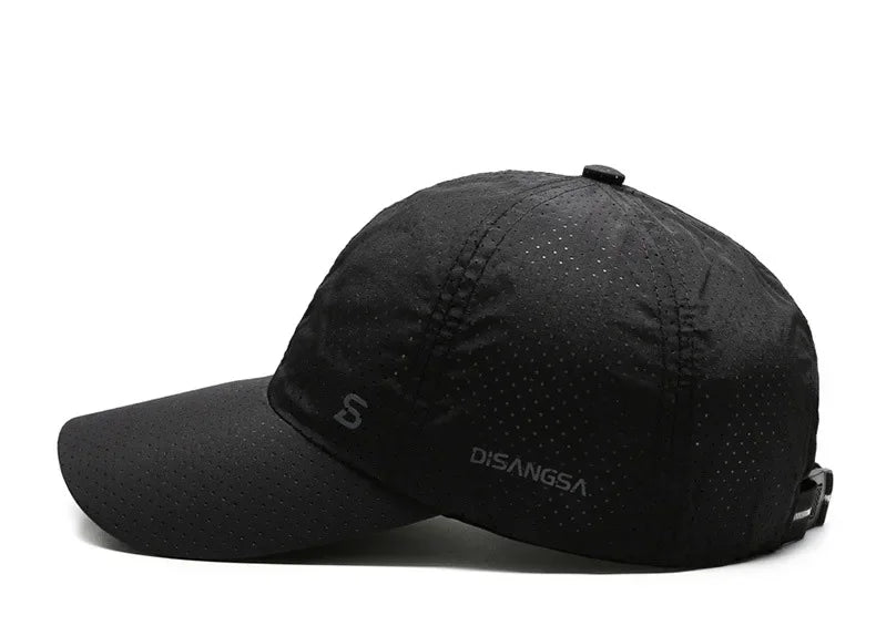 Oryginalny design Czapka do biegania Cienka Szybkoschnąca Oddychająca z daszkiem Kaczka Outdoor Męska Przeciwsłoneczna Letnia Wędkarstwo Czapka Baseballowa