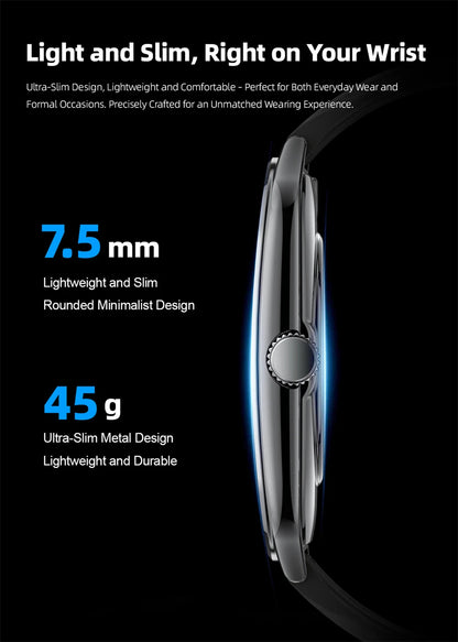 2026 New Ultra-thin Durable Women Smart Watch 1.96" Amoled Screen Sport Health Fitness Wireless Bluetooth Call Smartwatch