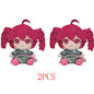 Hot Kasane Teto Plush Toy Soft Doll Stuffed Plushies Figure Anime Cosplay Cartoon Birthday Present Christmas Gift for Fans Girl