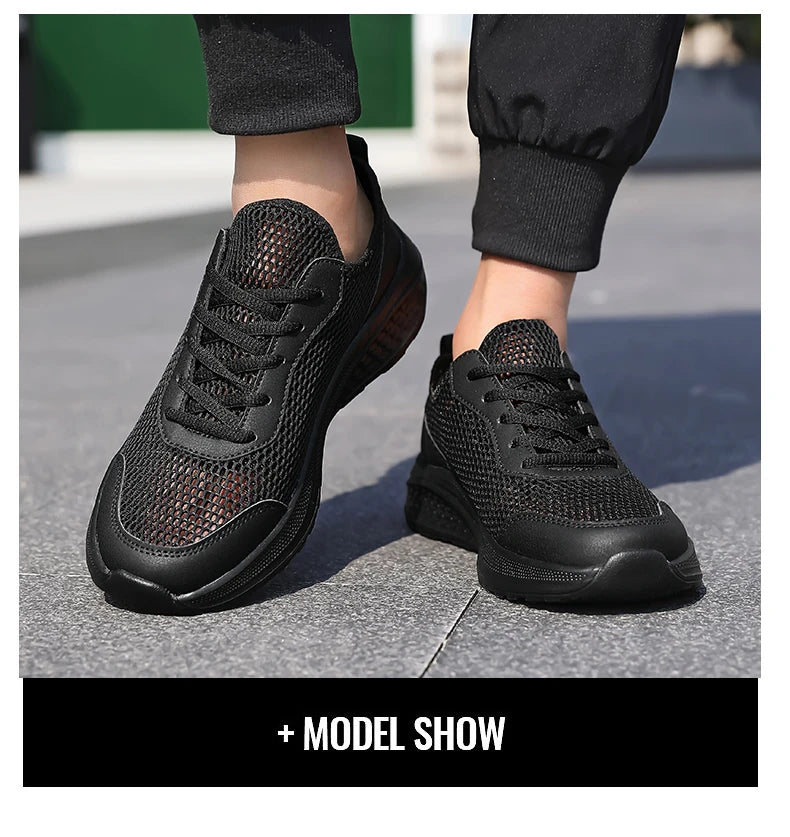 Men Shoes Mesh Breathable New Casual Shoes Men Sneakers Light breathable Walking Tenis Shoes Zapatillas Hombre Size 39-46