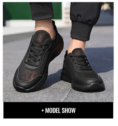 Men Shoes Mesh Breathable New Casual Shoes Men Sneakers Light breathable Walking Tenis Shoes Zapatillas Hombre Size 39-46
