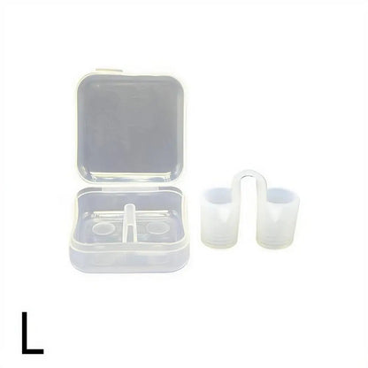 4 Sizes Anti-Snoring Nasal Dilator Easy Sleep Breathing Aid Nose Clip Stopper Snore Relief Device for Comfortable Sleep
