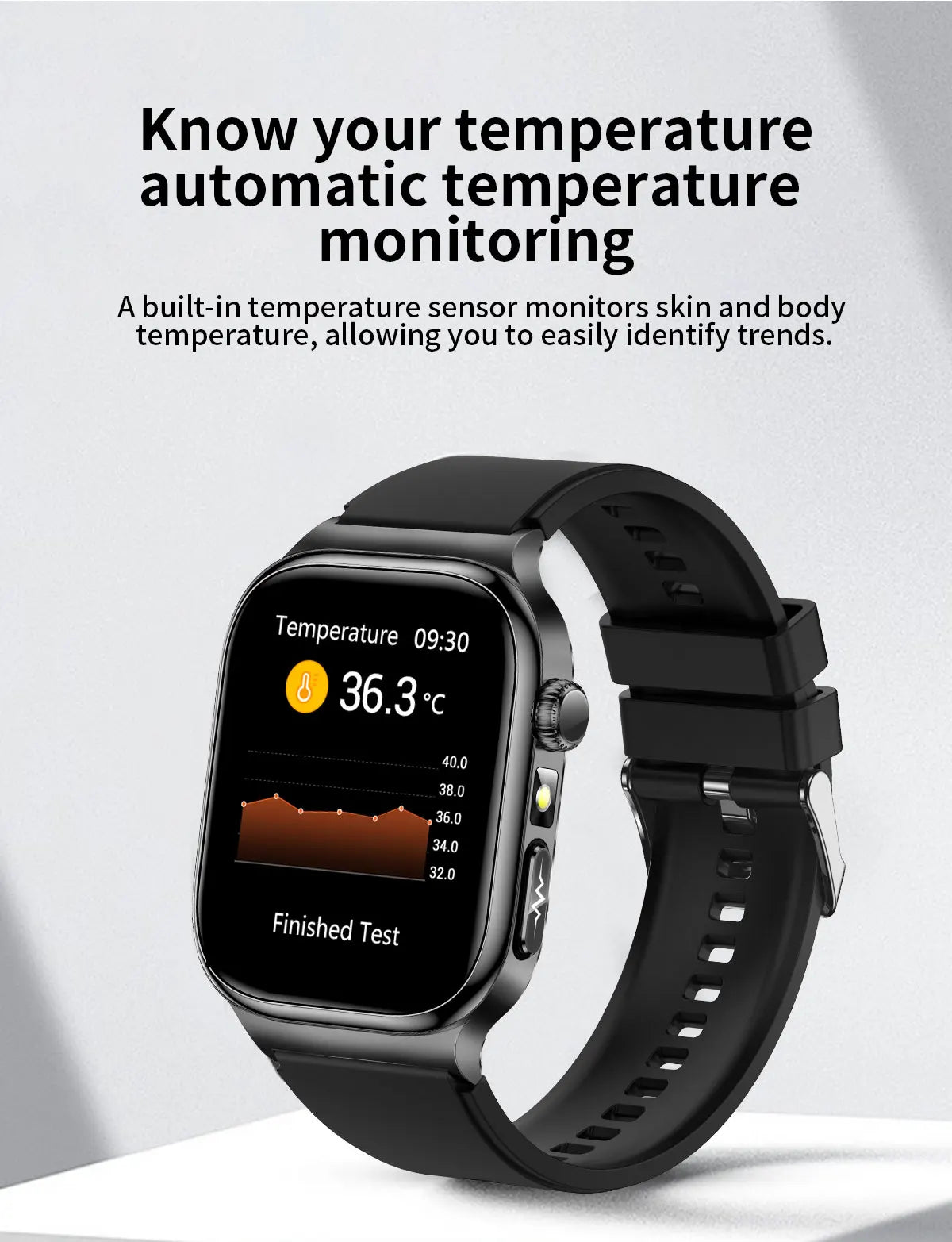 New Blood Lipids Uric Acid Blood pressure Smart Watch Men ECG+PPG Fitness Tracker Clock Heart Rate Bluetooth call Smart watches