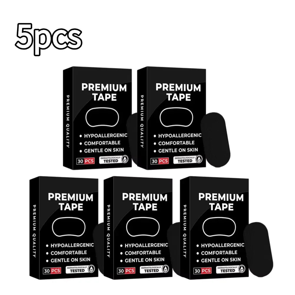 Closed Mouth Sleep Elastic Tape Stop Snoring Sleep Glue Tape Sleep Open Mouth Breath Correction Tape Health Care