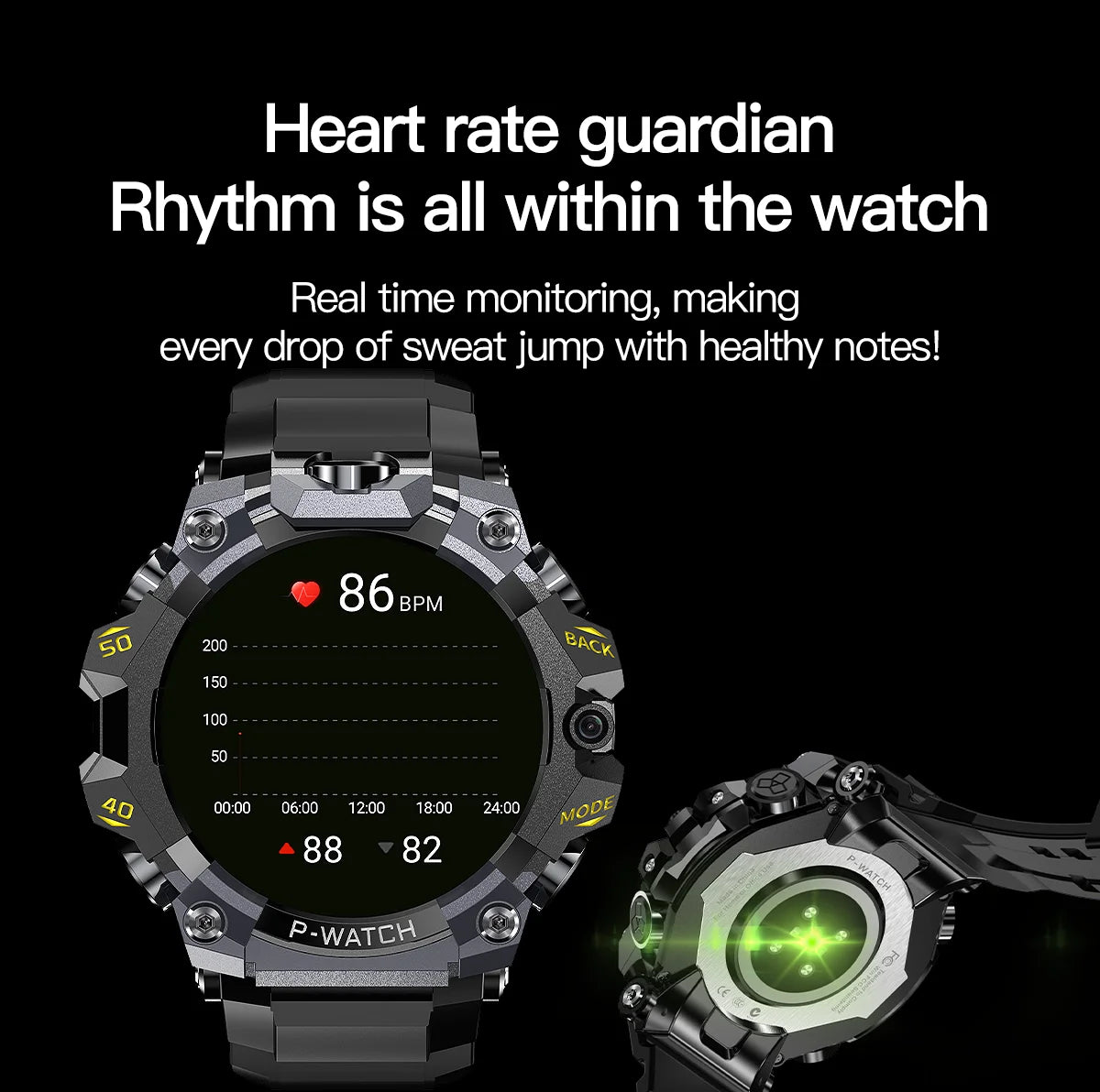 5G Cellular Version Q668 Android 10.0 Smart Watch 1.95inch Amoled 720*720 Smartwatch With 800W Dual Camera GPS WIFI Sim Card