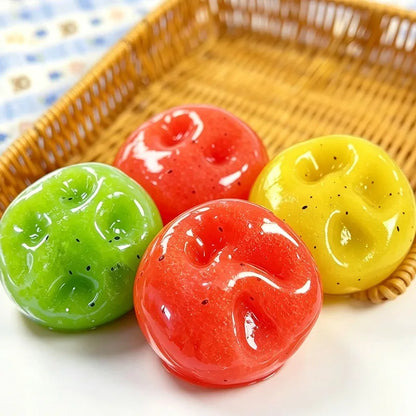 Vaseline Shasha Noisy Ball Watermelon Potato Kiwi Slushy Fidget Toy Asmr Squeeze Moldable Anxiety Relief Portable Decompression