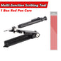 Multi-function Scribing Ruler Contour Gauge Scribe Compass Carpentry Graffiti Line Measuring Hand Tools Woodworking Construction
