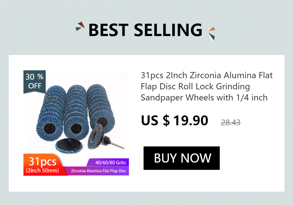 35/46/52PCS 2"Abrasive Disc Sanding Discs Roll Lock Surface Conditioning Discs R-Type Quick Change Disc with1 Disc Pad Holder