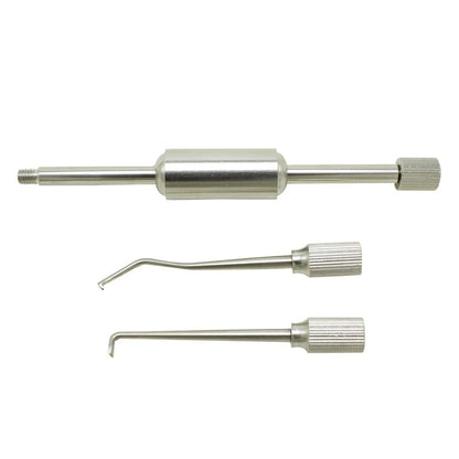 Dental Crown Remover Automatic / Manual Single handed Gun set Stainless Steel Dental Surgical Instrument Tools with tips