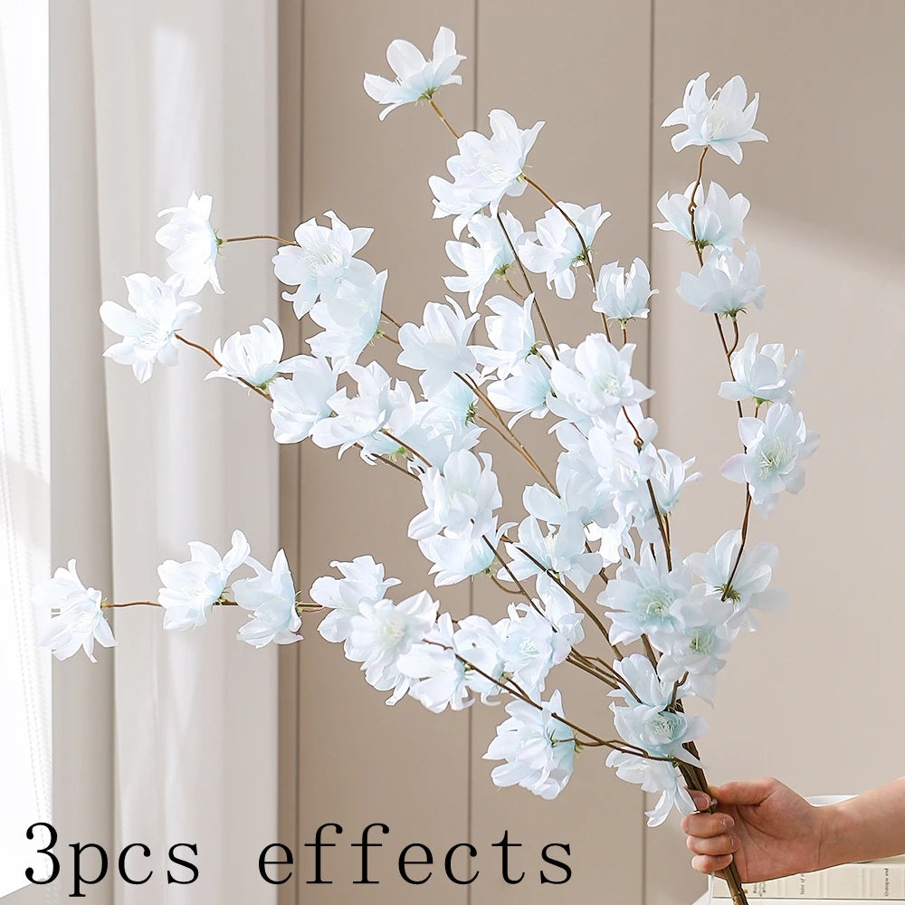 1Pcs Artificial Flowers Bouquet 110CM Long Fake Flower For Home Decor Party Supplies Garden Wedding Decoration Vase Accessories
