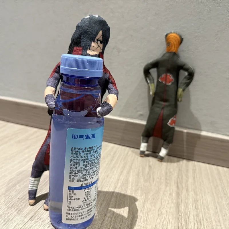 28cm NARUTO Plush Toy Kakashi Anime Cosplay Keychain Cotton Doll Slender Twistable Shape Room Abstract Model Decoration Gift Toy