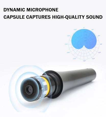 BA Dynamic Heart-Shaped Microphone 57A, Metal Construction, Suitable for Stage Singing, Compatible with Shure Karaoke BBOX
